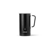 Sjöstrand Electric Milk Frother, Black | Double-Walled Stainless Steel,Hot Chocolate Maker, Velvetiser, Hot & Cold Milk Frother, Easy-Clean Non-Stick Coating