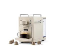 Sjöstrand The Original 2.0 Capsule Coffee Machine, Beige | Original Nespresso Compatible Pod Machine, Stainless Steel Body, Espresso or Lungo Coffee, 1.2L Tank, 19 Bar Pressure
