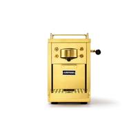 Sjöstrand The Original Capsule Coffee Machine, Nespresso Compatible Pod Machine, Stainless Steel Body, Espresso or Lungo Coffee, 1.2L Tank Capacity, 19 bar Pressure, Brass