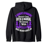 Sjogren's Syndrome Awareness A Manual Sjogren's Syndrome Zip Hoodie