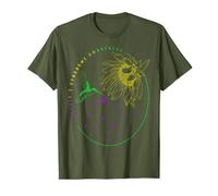 Sjogren's syndrome Awareness Hummingbird Purple Ribbon Tee A T-Shirt