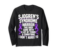 Sjogren's Syndrome Awareness Lot of Terms Sjogren's Syndrome Long Sleeve T-Shirt