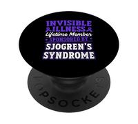 Sjogrens Syndrome Syndrome Warrior PopSockets Adhesive PopGrip
