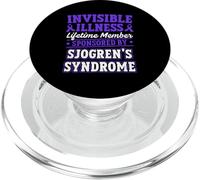 Sjogrens Syndrome Syndrome Warrior PopSockets PopGrip for MagSafe