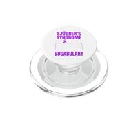 Sjogrens Syndrome Syndrome Warrior PopSockets PopGrip for MagSafe