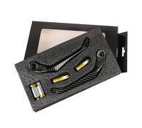 SJOIOOP Handlebar Brake Guard Protector for Z250 Z400 Z650 Z750 Z800 Z900 Z1000 78'' 22MM Motorcycle Handlebar Grips Brake Clutch Levers Guard Protector Hand(Gold)