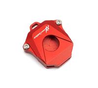 SJOIOOP Key Fob Cover Case Shell For Hon@&da CBR1100XX 1100XX XXW CBR1000RR CBR 1000RR FIRESP Motorcycle CNC Keys Case Shell Embryo Keychain Decoration Protector(Key cover Red)