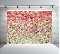 SJOLOON 7X5ft Floral Backdrop for Photography Valentine's Day Backdrop Wedding Backdrops Spring Flower Photography Backdrop Backdrops for Photographers Studio Props 10938