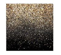 SJOLOON 8x8FT Glitter Backdrop Golden Spots Backdrop Vinyl Photography Backdrop Vintage Astract Glitter Background for Family Birthday Party Newborn Studio Props 11547