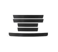 SJPJDGFC 5 Pieces Car Sill Protector Strips, for VW Golf VIII VI V IV III II I MK 8 7 6 5 4 3 R GTE Auto Threshold Scuff Plate Welcome Pedal Strips Styling Decoration Accessories