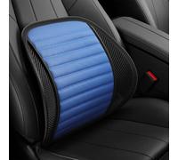 SJPJDGFC Car Lumbar Support Cushion, for Ford Ranger T6 Ranger Double 2011-2024 Car Seat Back Cushion Breathable Car Back Pillows Lumbar Support Cushion relieves back pain,D