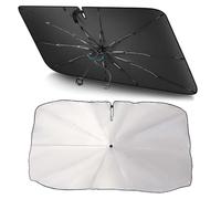 SJPJDGFC Car Windscreen Sun Shade Umbrella for Suzuki SX-4 2006-2025, UV Block Foldable Car Windshield Sunshade, Heat Insulation Parasol Protector