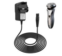 SJQBAINING 12V Shaver Charger for Braun Series 1, 3, 5, 9, 7 Beard Trimmer, Electric Razor Charging Cable with 3 Pin UK Plug for Braun 5544, 3040s, 5409, 7220, 5377
