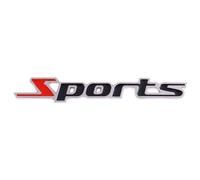 SJSHOPS Car Emblems for Sports,Car Logo Badge Sticker Keyring Stickers Accessories,Car Logo Emblem 3D Metal Logo Decals,Custom Car Stickers Car Emblem Hat