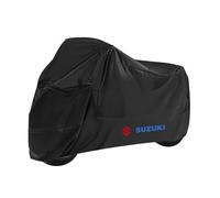 SJSHOPS Motorcycle Cover for Suzuki GSX-R125,Waterproof Outdoor Motorbike Cover With logo,Dust Rain UV Protection,Tear Resistant Protective Cover,Motorbike Accessories