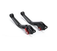 SJSHOPS Short Brake Clutch Lever Set for Kymco Nikita Downtown 300i, Handlebar Master Cylinder Levers Pair,Motorcycle Hydraulic Brake Clutch Lever Set,Aluminum Adjustable,D