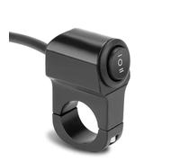 SJSJJAH 12V 10A 22mm 7/8" Motorcycle Handlebar Light Switch ON/OFF Button ON/OFF/ON Waterproof 3 Wires Motorbike Spotlight Retro Switch(1pc Type 1)