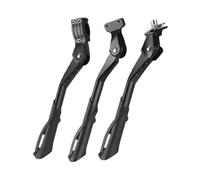 SJSJJAH Adjustable Aluminum Alloy Bicycle Kickstand for MTB Folding Bike Electric Vehicle - Side Footrest Rack Support 22-29 Inch(Two Holes-M)