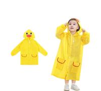 SJTJSPX 3D Kids Raincoat waterproof rain jacket hooded rain poncho boys girls rainsuit cute animals Puddle Suit Outdoor travel rain coats portable rain cape reusable rainwear for 2-8 years