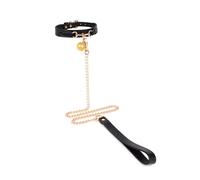 SJTJSPX Choker Collar Leather for Women,O-ring Necklaces Goth with Chain,Punk Rock Collar,Sexy Choker Belts Harness Human Submissive,Adjustable Necklaces for Halloween Cosplay Accessory (Black A)