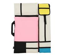 SJTJSPX Drawing Bag, A2 A3 Transport Bag, Oxford Fabric, Waterproof, for Sketching, Artist Painting Carry Bag, Outdoor Portfolio, Shoulder Bag, Pink