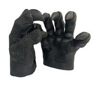 SJTJSPX Halloween Gloves Theme Party Carnival Cosplay Devil Witch Hands Zombie Wolf Terrifying Accessories Monster Animals Claw Day Of Death Gloves For Unisex Adults