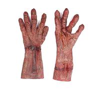 SJTJSPX Halloween Gloves Theme Party Carnival Cosplay Devil Witch Hands Zombie Wolf Terrifying Accessories Monster Animals Claw Day Of Death Gloves For Unisex Adults