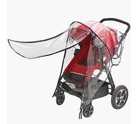 SJTJSPX Pushchair Rain Cover Stroller Weather Shield Universal Pram Raincover Buggy Rain Shield Windproof Waterproof Rain Cover Baby Travel Weather Shield Harmless EVA Raincover