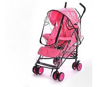 SJTJSPX Pushchair Rain Cover Stroller Weather Shield Universal Pram Raincover Buggy Rain Shield Windproof Waterproof Rain Cover Baby Travel Weather Shield Harmless EVA Raincover