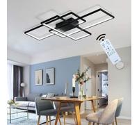 SJUN Modern LED Ceiling Light, Dimmable Geometric Lamp