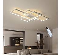 SJUN Modern LED Ceiling Light, Dimmable Geometric Lamp