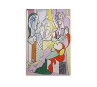 SJWINER Pablo Picasso Famous Paint (The Sculptor) Print Poster Poster Wall Art Aesthetic Cover Poster Design Painting for Living Room Bed Room 24x36inch(60x90cm) Unframe-style