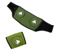 SJWJWOO Dog Earmuffs for Sound Quiet Ears for Anxiety Ear Muffs for Noise Reduction Adjustable Size Dog Ear Protection for Noise for Thunder, Fireworks, Grooming,Green-L