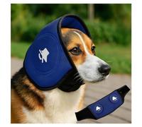 SJWJWOO Ear Muffs for Dogs Quiet Ears for Anxiety Earmuffs for Dogs Adjustable Size Noise Cancelling Ears for Dogs for Thunder, Fireworks, Grooming,Blue-S