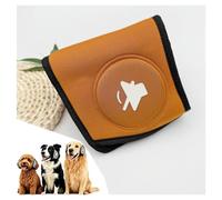 SJWJWOO Ear Muffs for Dogs Quiet Ears for Anxiety Noise Cancelling Ear Muffs Adjustable Size Dogs Ear Muffs for Noise for Thunder, Fireworks, Grooming,Orange-L