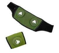 SJWJWOO Ear Muffs for Dogs Quiet Ears for Anxiety Noise Cancelling Ear Muffs for Dogs Adjustable Size Dog Ear Muffs Adjustable Straps for Thunder, Fireworks, Grooming,Green-L