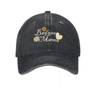 SJXIZEH Boys Baseball Cap，Badass Mama Baseball Cap Sunhat Anime Trucker Hats Woman Men's