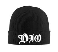 SJXIZEH caps Mens 80s Heavy Metal Dio Knit Hat Beanie Winter Hat Warm Hip-hop Cap Men Women Gifts