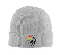 SJXIZEH caps Mens Cool Rasta Lion of Judah Art Dreadlock Rastafari Knit Hat Beanie Autumn Winter Hats Warm Hip-hop Caps for Men Women Gifts