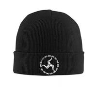 SJXIZEH caps Mens Isle of Man TT Motorcycle Hats Autumn Winter Beanie Baggy Cap Unisex Acrylic Bonnet Gifts