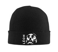 SJXIZEH caps Mens Leon The Professional Knitted Caps Women's Men's Beanie Autumn Winter Hat Acrylic Movie Warm Cap Gifts