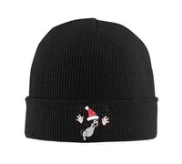 SJXIZEH caps Mens Merry Christmas Mole Hat Autumn Winter Beanies Warm Krtek Little Maulwurf Cute Cartoon Cap Unisex Skullcap Gifts