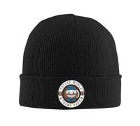 SJXIZEH caps Mens Watery Coffee World Emblem Alan Wake 2 Knitted Caps for Women Men Beanie Winter Hat Game Anime Warm Melon Cap Gifts