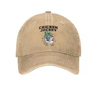 SJXIZEH Chicken Zombie Funny Baseball Cap Sun Running Hippie Sunscreen Washed Trucker Hat Female Male Fashion Baseball Caps Gift