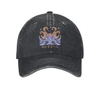SJXIZEH World Iceborne Namielle Kanji Icon Baseball Cap Spring Trucker Hat Sunscreen Snapback Cap Couple Baseball Caps Gift