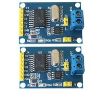 SJZBIN 2PCS MCP2515 CAN Bus Module TJA1050 Receiver SPI Protocol 51 Microcontroller Program Example for Embedded Communications Teaching