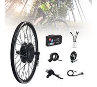 SJZD 48V 250W Ebike Conversion Kit Front Wheel, Electric Bicycle Conversion Kit, LED880 Display, 20"/24"/26"/27.5"/28"/29"/700C Wheel Size,Easy to Install,Powerful Front Hub Motor kit