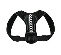 SJZLCXFC Adjustable Back Shoulder Posture Corrector Belt Clavicle Spine Support Reshape Your Body Home Office Sport Upper Back Neck Brace (Color : White, Size : 3XL-Weight 135-150KG)