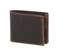 SJZZJSBX Brown Men's Wallet Card Bag Money Clip Wallet Short Money Clip Portable Wallet Card Clip