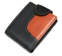 SJZZJSBX Casual Leather Men's Wallet Men's Wallet Men's Credit Card Holder Men's Slim Short Wallet (B